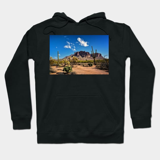 Superstition Mountain Hoodie by JimDeFazioPhotography